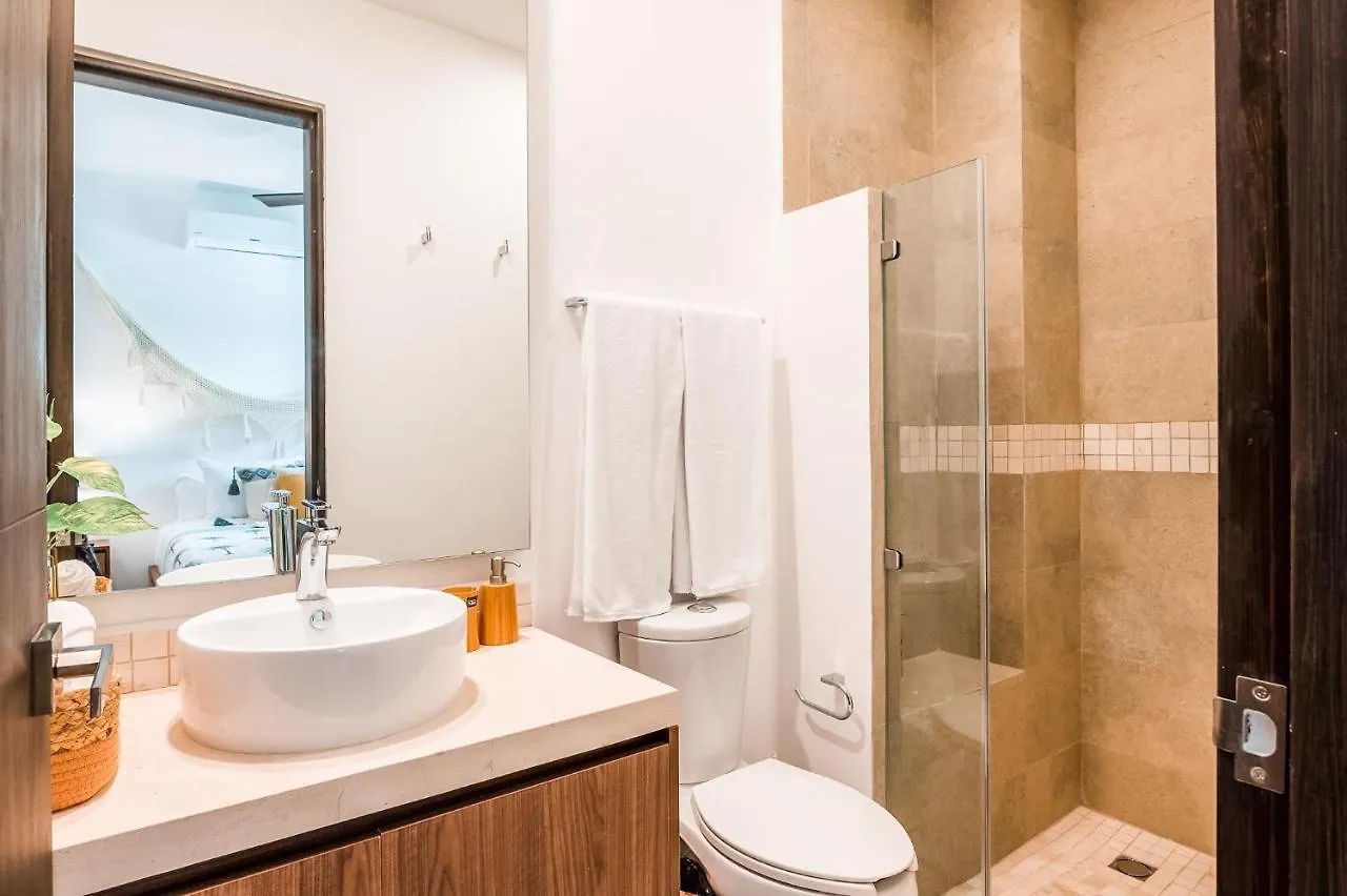 Charming Boho Entire Condo W Patio Swing Tulum 0*,  Mexico