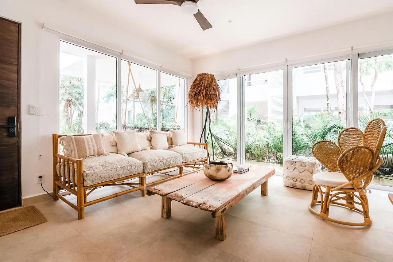 Apartment Charming Boho Entire Condo W Patio Swing Tulum
